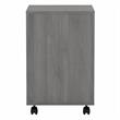 Pemberly Row 3 Drawer Mobile File Cabinet in Modern Gray - Engineered Wood