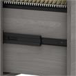 Pemberly Row 3 Drawer Mobile File Cabinet in Modern Gray - Engineered Wood