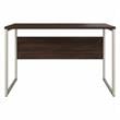 Pemberly Row 48W x 24D Computer Table Desk in Black Walnut - Engineered Wood