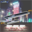 Pemberly Row 10W SMART Integrated LED Wall Flood Billboard Sign AD Light- Silver