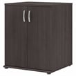 Pemberly Row Engineered Wood Storage Cabinet with Doors in Storm Gray