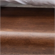 Pemberly Row Modern Walnut Brown Finished Wood King Size Bed Frame