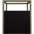 Pemberly Row Modern / Contemporary Olive Boucle Fabric Queen Bed