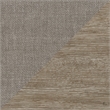 Pemberly Row Contemporary Wood and Fabric Bench in Brownish Gray