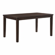 Pemberly Row 7-Piece Wood and Fabric Dining Set in Dark Cherry