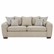 Pemberly Row Modern / Contemporary Living Room Sofa in Light Brown