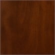 Pemberly Row Contemporary 5-Piece Wood & Rattan Dining Set in Brown