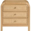 Pemberly Row Modern / Contemporary Natural Finish Night Stand