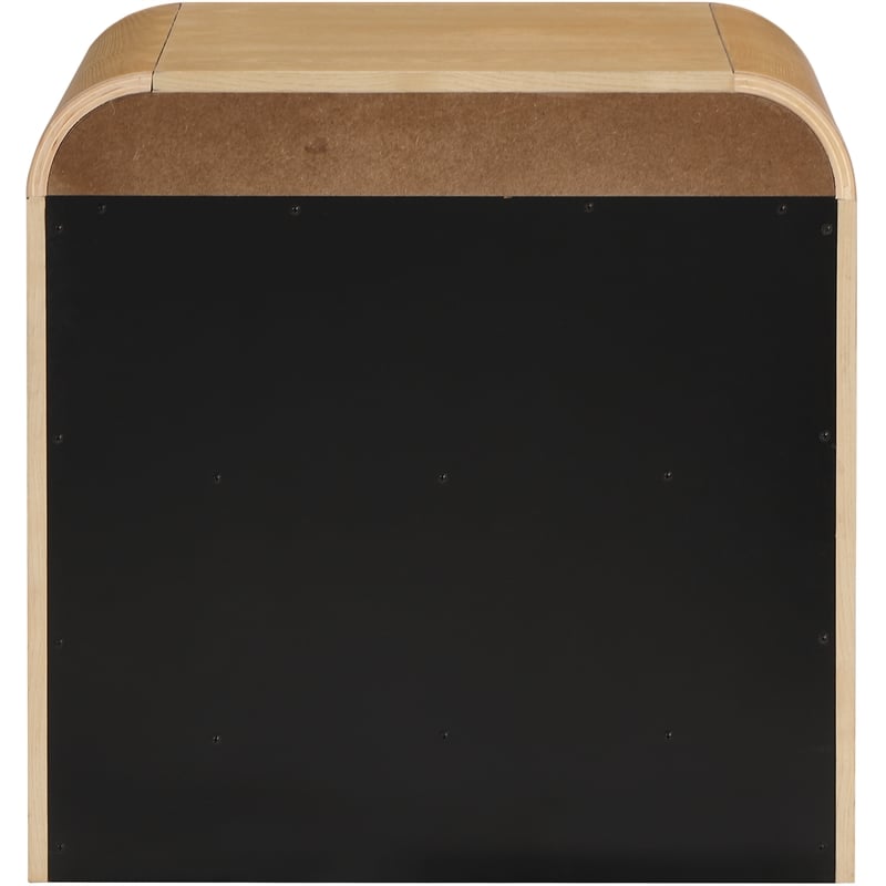 Pemberly Row Modern / Contemporary Natural Finish Night Stand