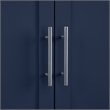 Pemberly Row 2PC Traditional Wood Kitchen Storage Pantry in Navy