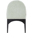 Pemberly Row Modern / Contemporary Mint Fabric Dining Arm Chair