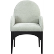 Pemberly Row Modern / Contemporary Mint Fabric Dining Arm Chair
