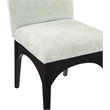 Pemberly Row Modern / Contemporary Mint Fabric Dining Side Chair