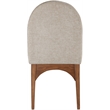 Pemberly Row Modern / Contemporary Beige Fabric Dining Side Chair