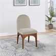 Pemberly Row Modern / Contemporary Beige Fabric Dining Side Chair