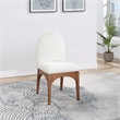 Pemberly Row Modern / Contemporary Cream Fabric Dining Side Chair