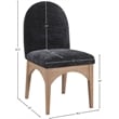 Pemberly Row Modern / Contemporary Black Fabric Dining Side Chair