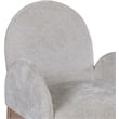 Pemberly Row Modern / Contemporary Grey Fabric Dining Arm Chair