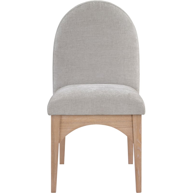 Pemberly Row Modern / Contemporary Grey Fabric Dining Side Chair