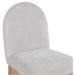 Pemberly Row Modern / Contemporary Grey Fabric Dining Side Chair
