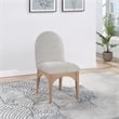 Pemberly Row Modern / Contemporary Grey Fabric Dining Side Chair