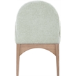 Pemberly Row Modern / Contemporary Mint Fabric Dining Arm Chair