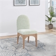 Pemberly Row Modern / Contemporary Mint Fabric Dining Side Chair