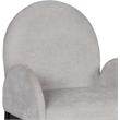Pemberly Row Modern / Contemporary Grey Fabric Dining Arm Chair