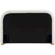 Pemberly Row Modern / Contemporary Cream Boucle Fabric Queen Bed