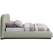 Pemberly Row Modern / Contemporary Mint Soft Fabric Full Bed