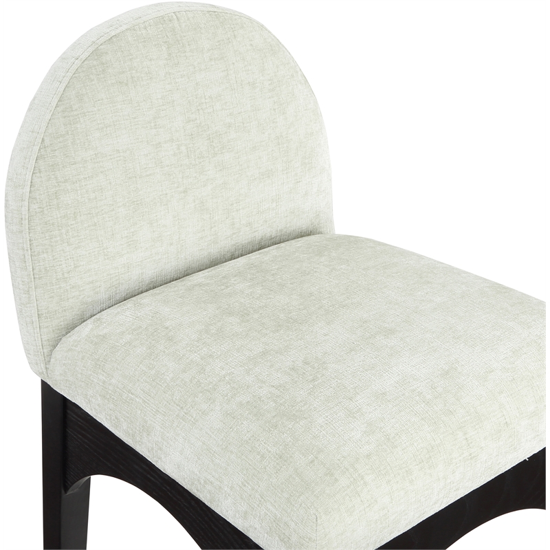 Pemberly Row Modern / Contemporary Soft Mint Green Fabric Stool