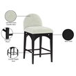 Pemberly Row Modern / Contemporary Soft Mint Green Fabric Stool