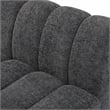 Pemberly Row Modern / Contemporary Grey Fabric 3pc. Modular Sofa