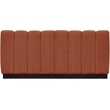 Pemberly Row Modern / Contemporary Cognac Fabric 2pc. Modular Sofa