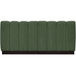 Pemberly Row Modern / Contemporary Green Fabric 2pc. Modular Sofa