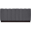 Pemberly Row Modern / Contemporary Grey Fabric 2pc. Modular Sofa