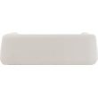 Pemberly Row Contemporary Boucle Fabric Sofa with Ball Pillows in Rich Cream