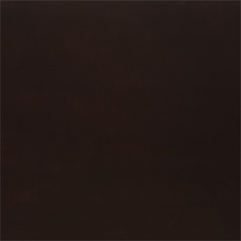 Pemberly Row Dark Brown Finished Wood and Rattan 7-Piece Dining Set