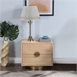 Pemberly Row Modern / Contemporary Natural Night Stand / Side Table