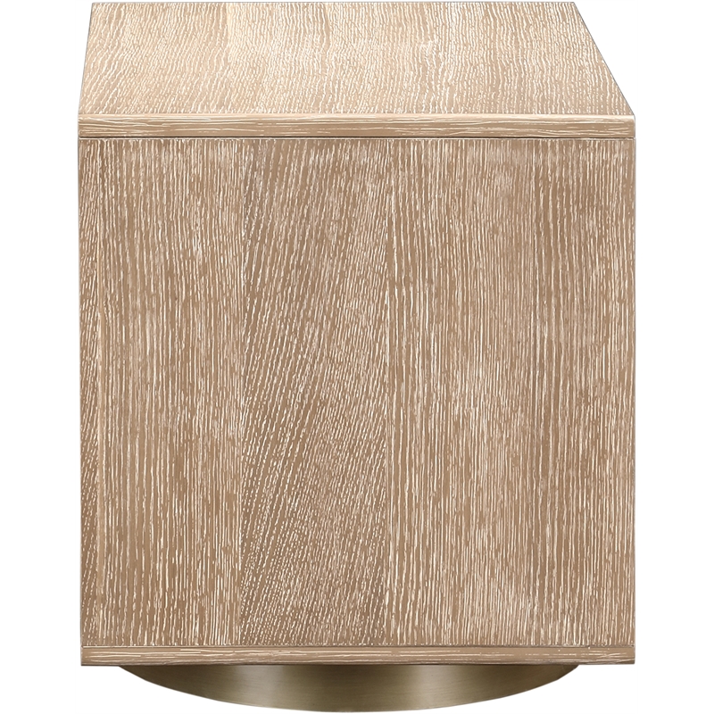 Pemberly Row Modern / Contemporary Natural Night Stand / Side Table