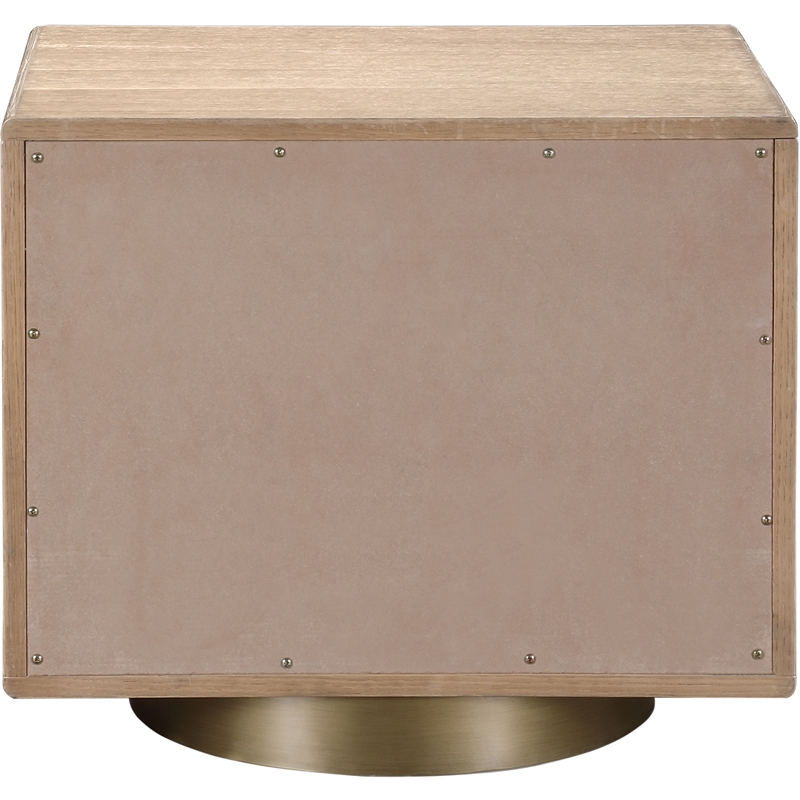 Pemberly Row Modern / Contemporary Natural Night Stand / Side Table