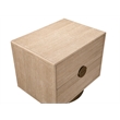 Pemberly Row Modern / Contemporary Natural Night Stand / Side Table