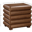 Pemberly Row Modern / Contemporary Walnut Night Stand / Side Table