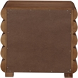 Pemberly Row Modern / Contemporary Walnut Night Stand / Side Table