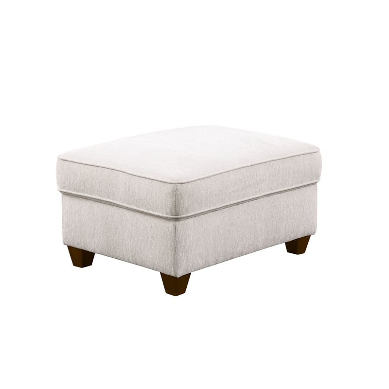 Pemberly Row Contemporary 8-Piece Upholstered Modern Sectional in Beige