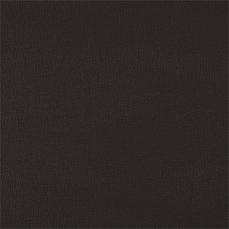 Pemberly Row Contemporary Faux Leather Power Lift Chair in Dark Brown
