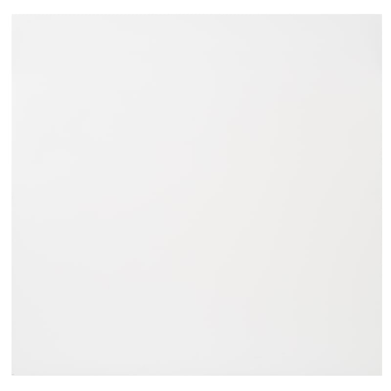 Pemberly Row Square Counter Height Acacia Wood Dining Table in Pure White