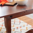 Pemberly Row 3-Piece Modern Wood Dining Set with Storage in Brown Espresso
