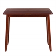 Pemberly Row 3-Piece Modern Wood Dining Set with Storage in Brown Espresso