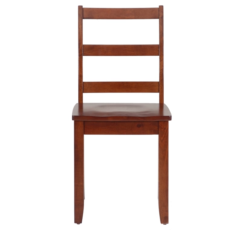 Pemberly Row 3-Piece Modern Wood Dining Set with Storage in Brown Espresso